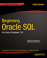 Beginning Oracle SQL - For Oracle Database 12c