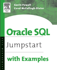 digital press - oracle sql. jumpstart with examples