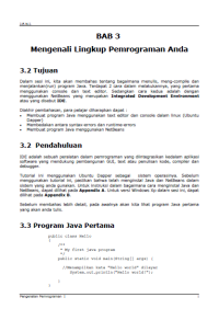 JENI Intro1 Bab 03 Mengenali Lingkup Pemrograman Anda