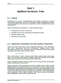 JENI Intro2 Bab 05 Aplikasi berbasis Text 2