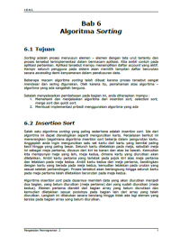 JENI Intro2 Bab 06 Algoritma Sorting2