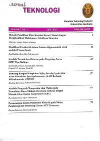 Jurnal Teknologi
