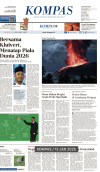 Koran Kompas : Bersama Kluivert, Menatap Piala Dunia 2026