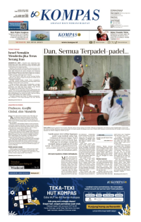 Koran Kompas : Dan Semua Terpadel-padel