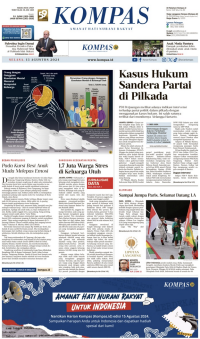 Image of Koran Kompas : Kasus Hukum Sandera Partai di Pilkada