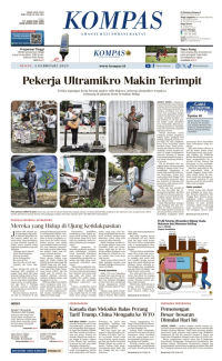 Koran Kompas : Pekerja Ultramikro Makin Terimpit
