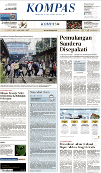 Koran Kompas : Pemulangan Sandera Disepakati