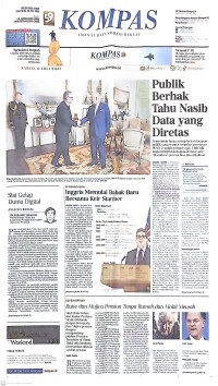 Koran Kompas : Publik Berhak Tahu Nasib Data yang Diretas