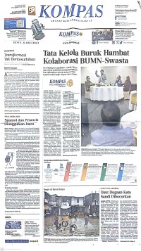 Koran Kompas : Tata Kelola Buruk Hambat Kolaborasi BUMN-Swasta