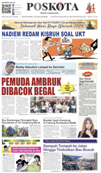 Koran Pos Kota : Nadiem Redam Kisruh Soal UKT