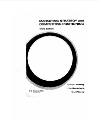 Marketing Strategy And Competitive Positioning