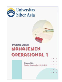 Modul ajar : manajemen operasional 1