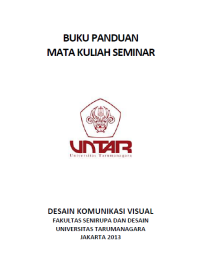 Panduan MK Seminar - Siti N