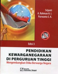 Pendidikan Kewarganegaraan Di Perguruan Tinggi
