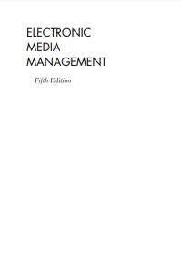 Peter Pringle Michael F Starr Electronic Media Management 2006