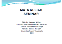 Seminar - Kasiyan