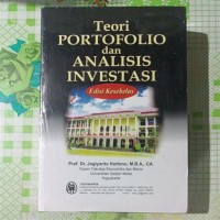 Teori portofolio dan analisis investasi edisi kesebelas